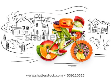 ストックフォト: Veggie Bike