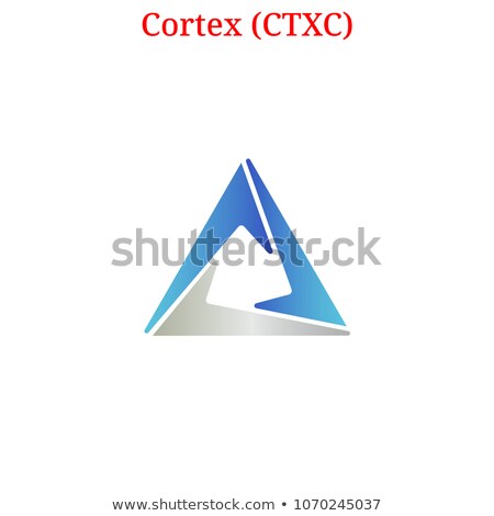 Stock foto: Ctxc - Cortex The Logo Of Crypto Currency Or Market Emblem