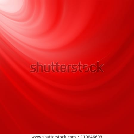 Stock photo: Red Smooth Twist Light Lines Background Eps 8