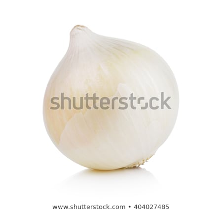 Stock photo: One Onion Isolated On White