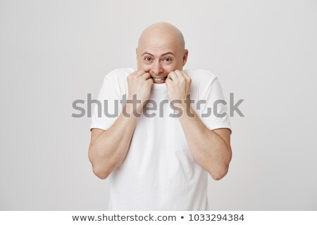 Foto stock: Shy Guy Posing