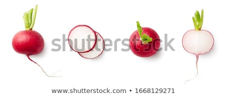 Stockfoto: Sliced Radish