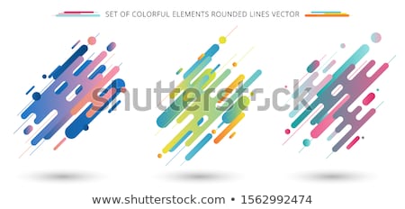 Purple Background With White Diagonal Lines [[stock_photo]] © phochi