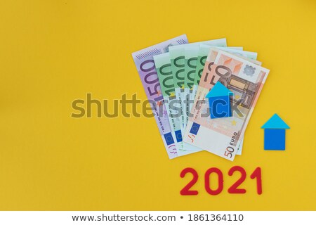 Foto stock: Uas · pequenas · casas · do · euro