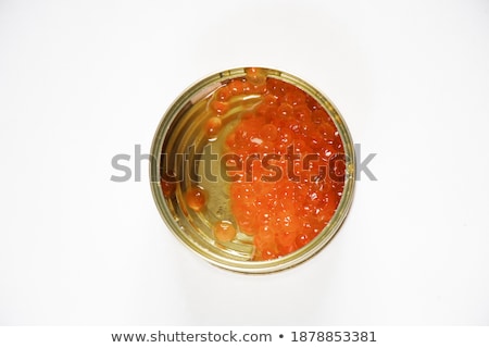 Stock fotó: Pink Salmon In Aluminum Can