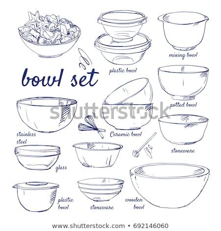 Stock photo: Drawing Bowl