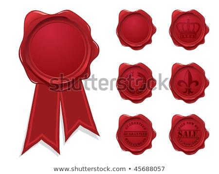 Zdjęcia stock: Wax Seal Collection