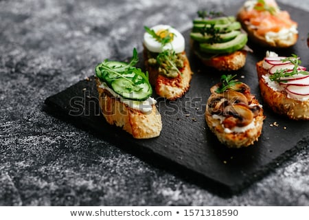 [[stock_photo]]: Vegetarian Canapes