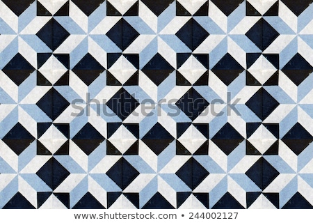 Stockfoto: Harmonic Tiles Pattern At The Floor