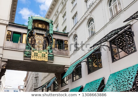 Stockfoto: Clock Vienna