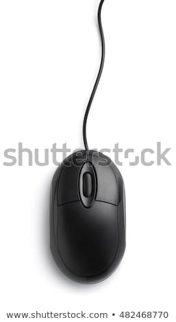 Stok fotoğraf: Black Cord Computer Mouse