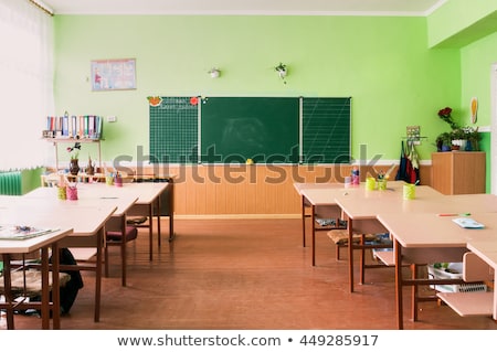 Сток-фото: Class Room With Blackboard