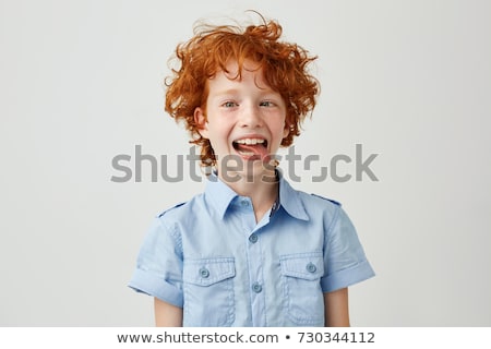 Stockfoto: Boy Making A Face