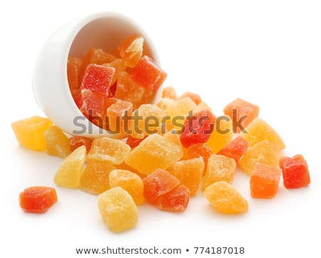 Stockfoto: Dried Fruits Apricot And Papaya With Some Others