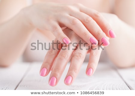 Сток-фото: Manicure Woman Fingers