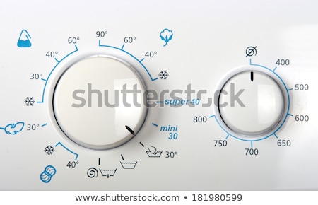 Foto stock: Washing Machine Control Panel