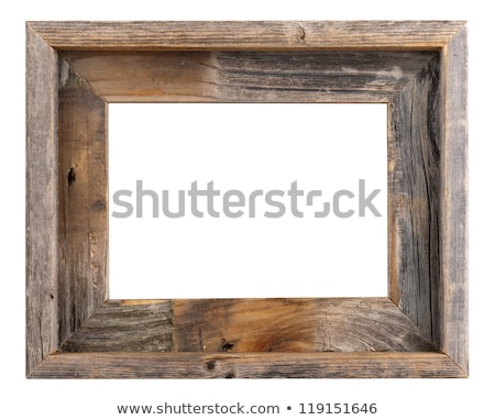 ストックフォト: Old Barn Wood Frame