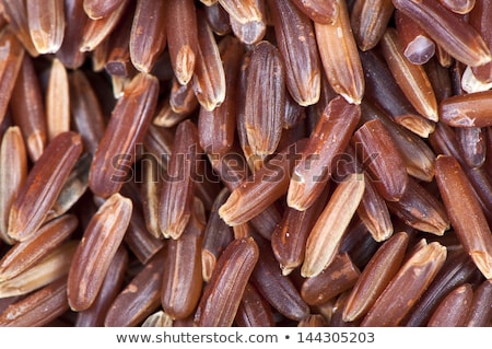 Stockfoto: Red Rice Close Up Background