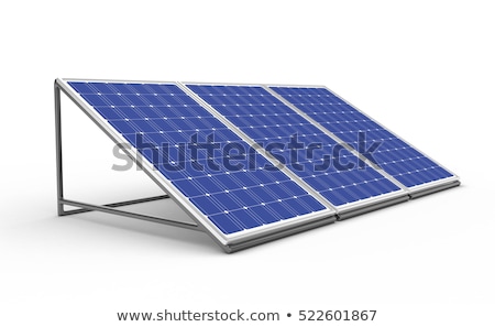 Painel Solar Isolado Foto stock © Fotovika