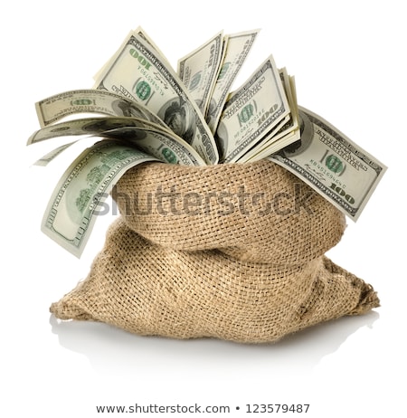 Foto stock: Dollar Bill In Clamp
