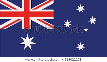 Сток-фото: Australia Flag Vector Illustration