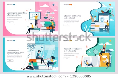 Stockfoto: Marketing Investment Concept Landing Page