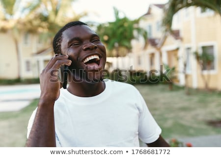 Stock fotó: Student Talking On The Phone