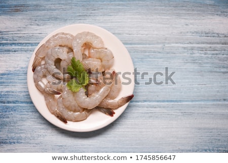 Zdjęcia stock: Peeled Shrimps