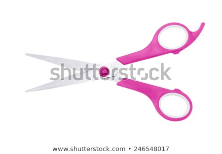Zdjęcia stock: Sharp Pink Scissors
