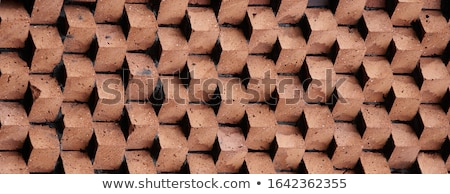 Stockfoto: Red Wall Texture