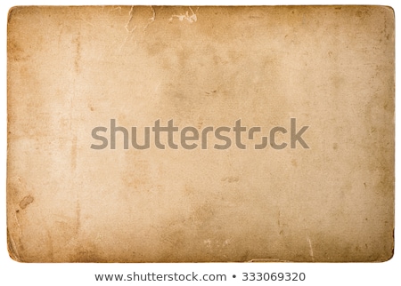 Foto stock: Old Book Page And Cardboard Blank