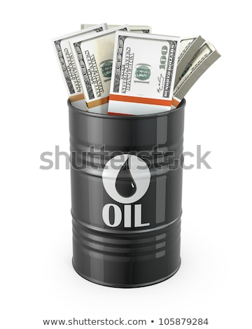 [[stock_photo]]: Barrel Of Oil With Dollars Inside