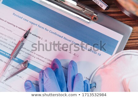 Stock photo: Getting Medical Test Results