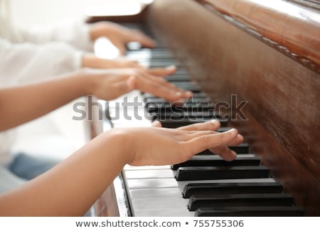 Stock fotó: Children Playing Music