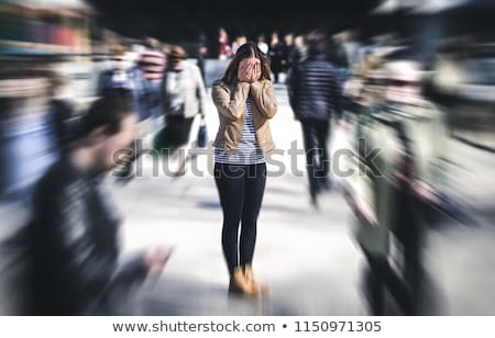 Foto stock: Panic