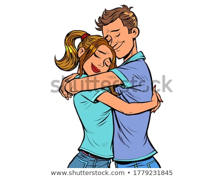 恋人たちの抱擁 ストックフォト © rogistok