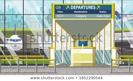 Stock photo: Cartoon Calgary