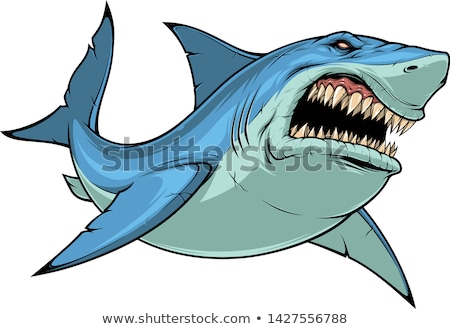 Stock photo: Angry Sharks