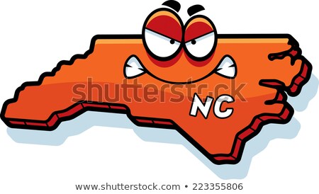 [[stock_photo]]: Cartoon Angry North Carolina