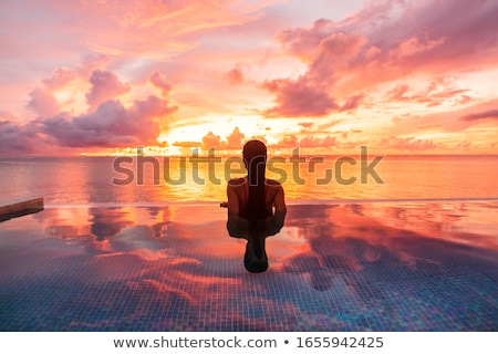 Stock photo: Woman At Maldives