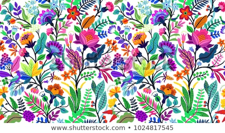 Сток-фото: Bright Floral Background