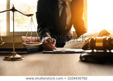 Stock photo: The Law