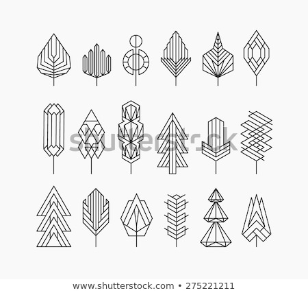 Stock photo: Nature Tree Symbol Illustration