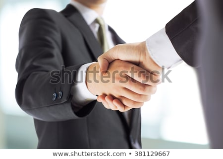 Foto stock: Business Mans Handshake