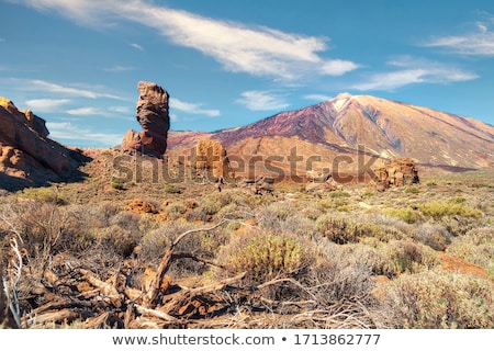 Stok fotoğraf: Mountains In Teide National Park Tenerife