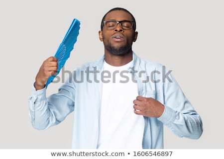 Stockfoto: Entilator · tegen · hete · zomer