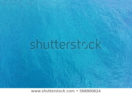 Stock foto: Blue Abstract Water Surface Top View