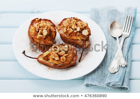 ストックフォト: Baked Pears