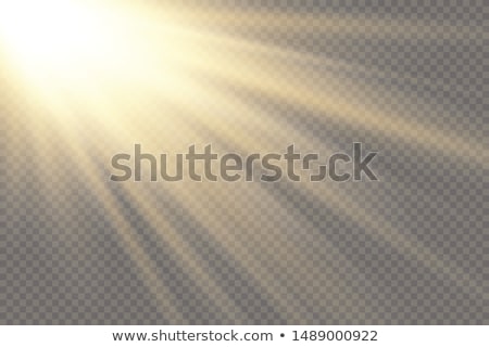 Zdjęcia stock: White Background With Sun Rays Burst Design