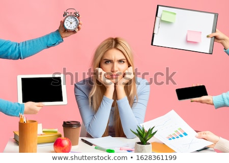 Stockfoto: Multitasking Teen